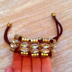J crew crystal bracelet